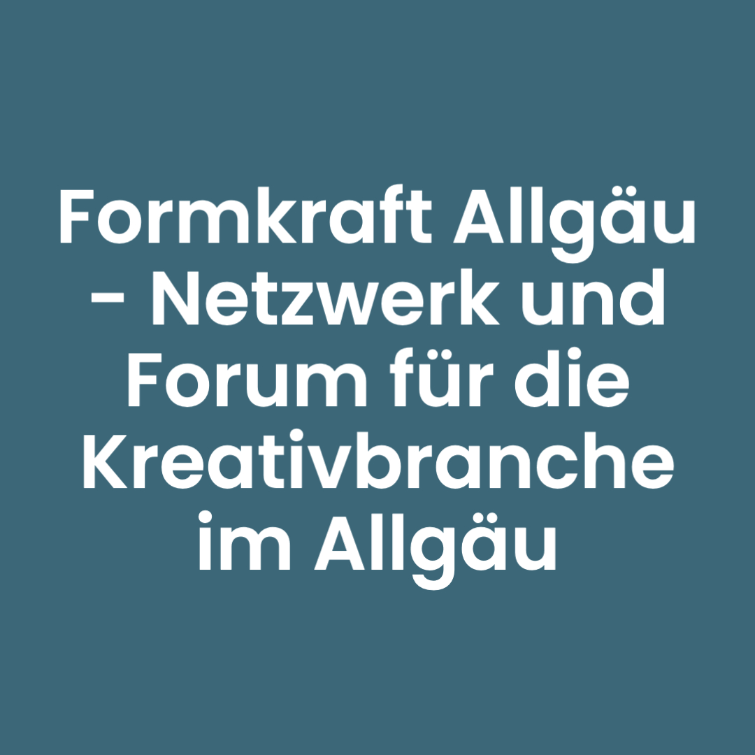 Formkraft Allgäu
