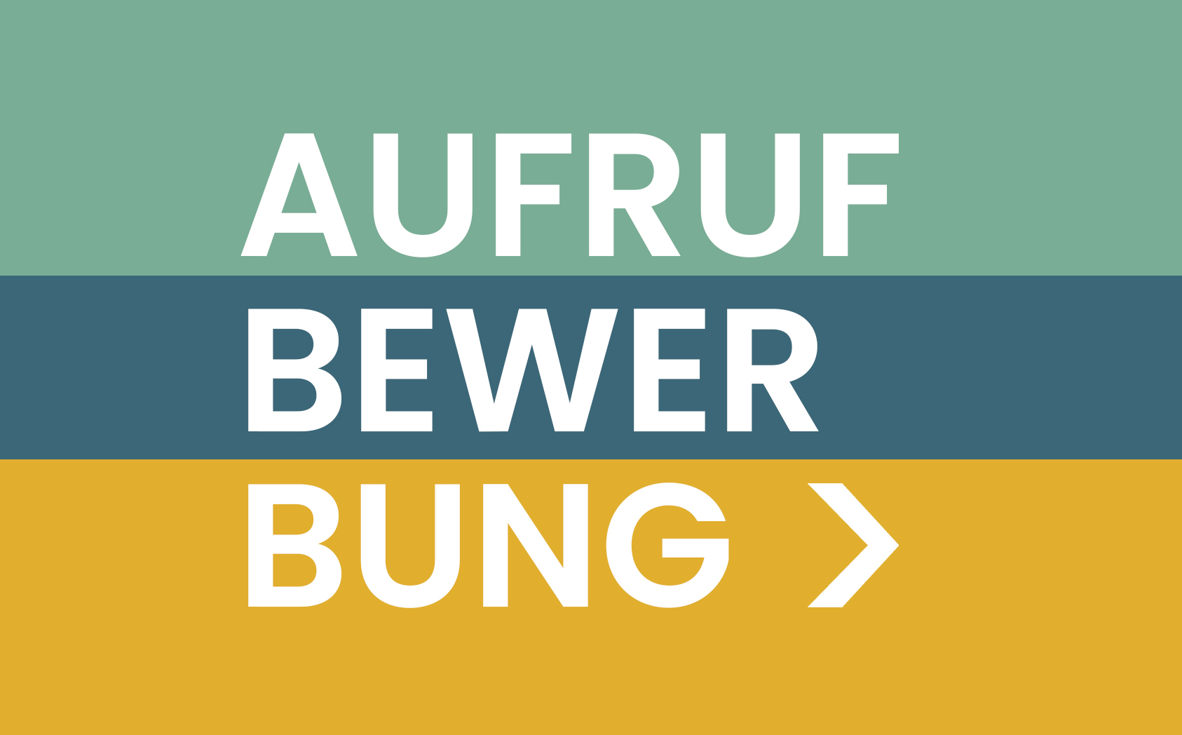 Aufruf Bewerbung